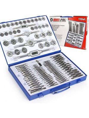 Vītņgriežu komplekts 110gab. (M55875)